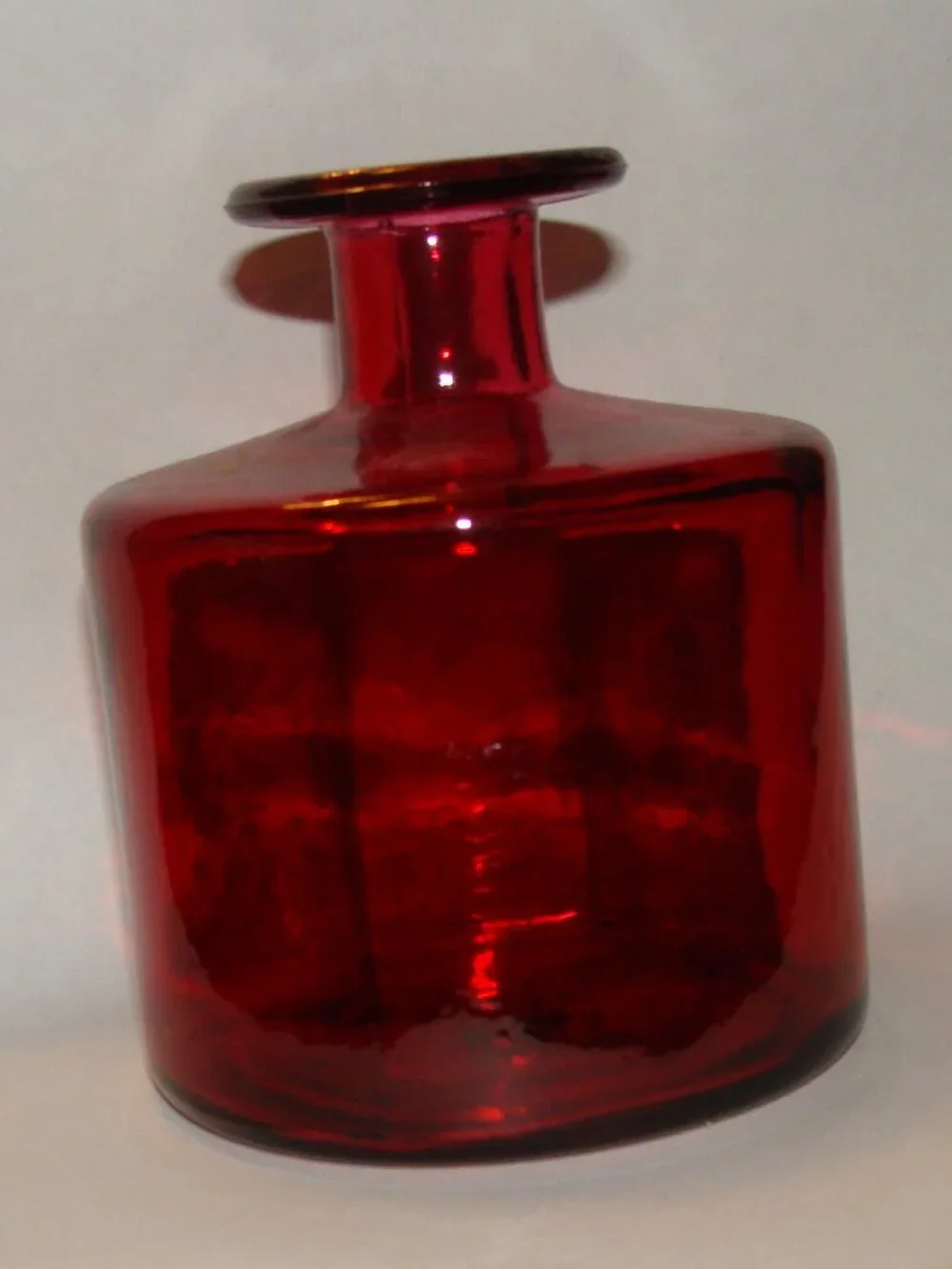 Colorful Medium Sized Glass Bottles:
